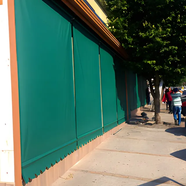 Toldo Cortina de Lona PVC — referência visual da família de produtos