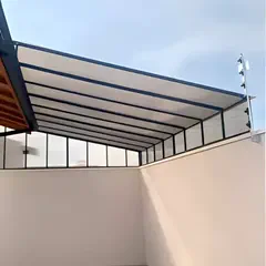Cobertura de Policarbonato Alveolar — referência visual da família de produtos