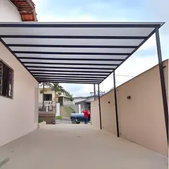 Cobertura de Policarbonato Alveolar — referência visual da família de produtos
