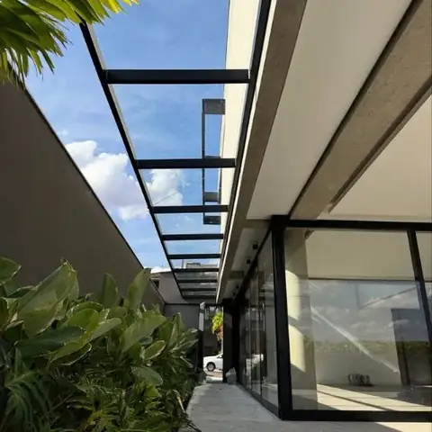 Coberturas de Vidro — referência visual da família de produtos