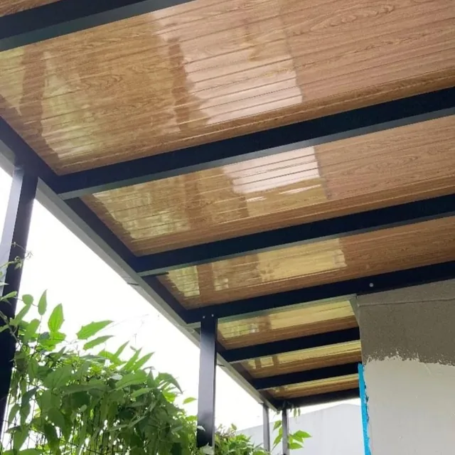 Pergolado de Telha Forro — referência visual da família de produtos