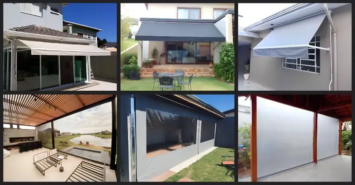 Toldo Cortina de Lona PVC — referência visual da família de produtos