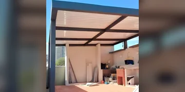 Pergolado com Telha Forro aplicado em área externa