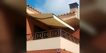 Reparo de Toldo aplicado em área externa