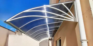 Toldo de Policarbonato: aplicação 2