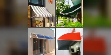 Toldo para Comercio aplicado em área externa