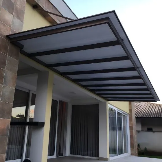 Pergolado com Design que Impressiona em Sorocaba Comercial - Toldos Forte
