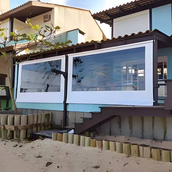 Customização completa de Toldo com Tela Screen em Jandira - Toldos Forte