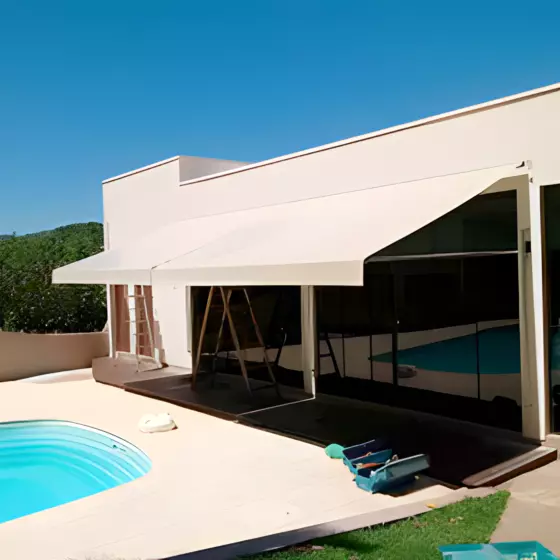 Toldo Cortina com Braço
