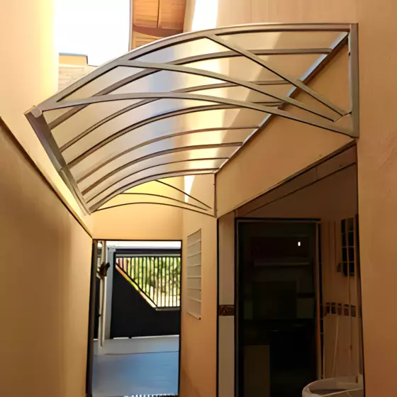 Toldo Fixo de Policarbonato - Imagem 13