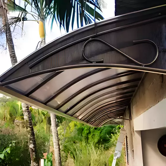 Toldo Fixo de Policarbonato - Imagem 14