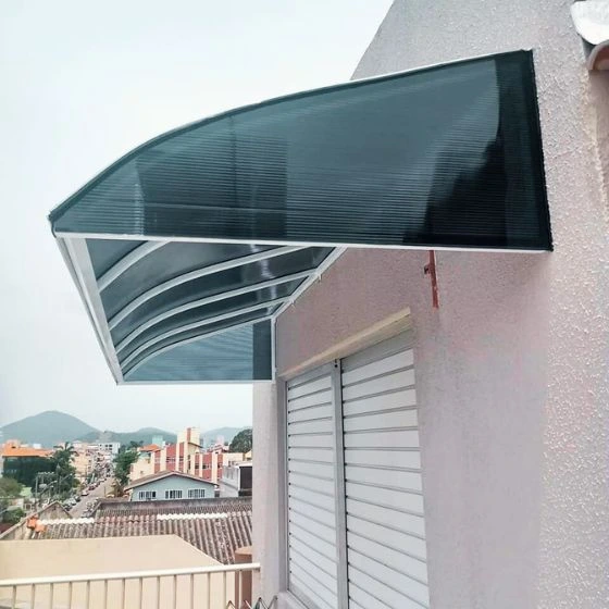 Tipos de Telhado de Policarbonato com Visual Moderno em Itupeva - Toldos Forte