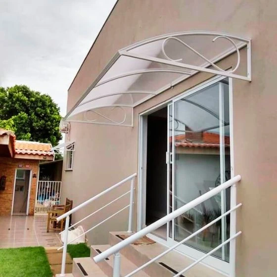 Telhado de Policarbonato com Visual Moderno em Itupeva em galpão industrial - Toldos Forte