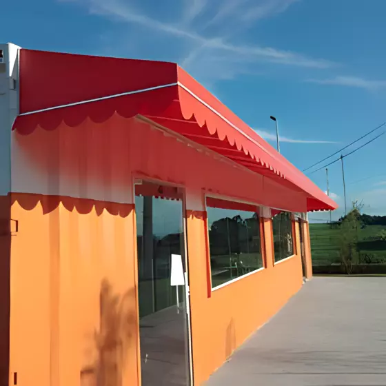 Toldo Fixo de Lona - Imagem 1