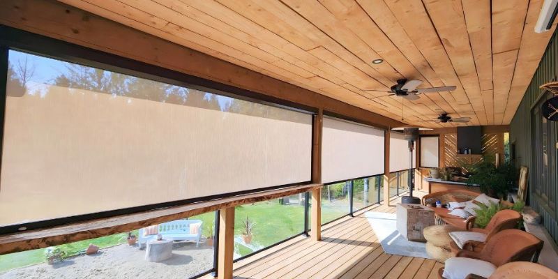 Toldo Cortina Tela Screen