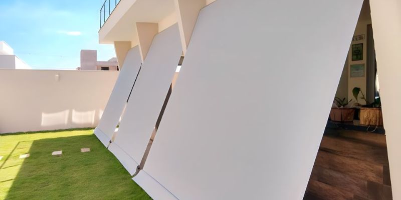 Toldo cortina vertical