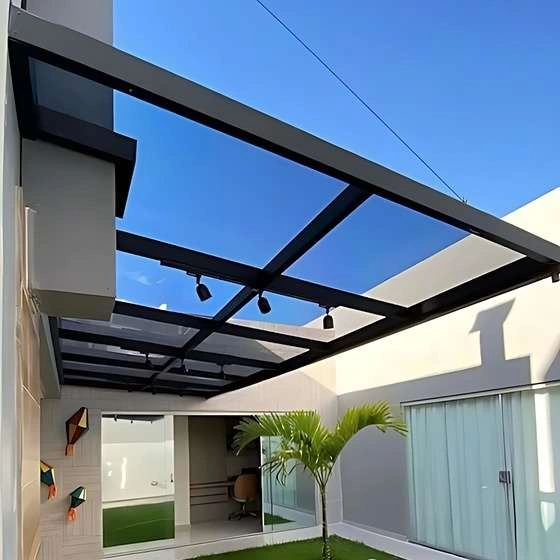 Cobertura de vidro residencial — Onde Comprar Toldo em Cordeirópolis