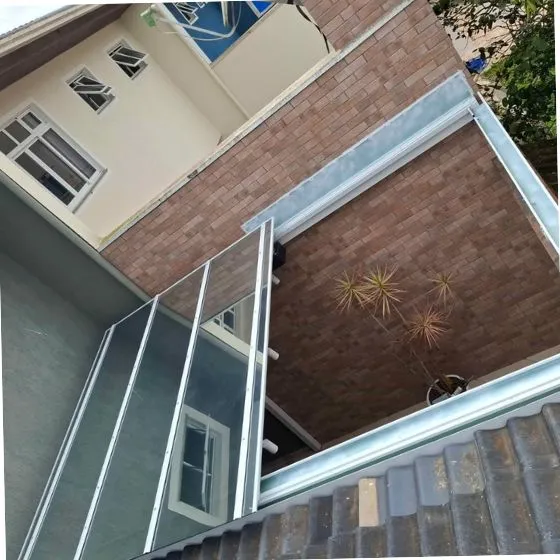 Toldo Correr Vidro em Capivari (SP) em piscina - Toldos Forte