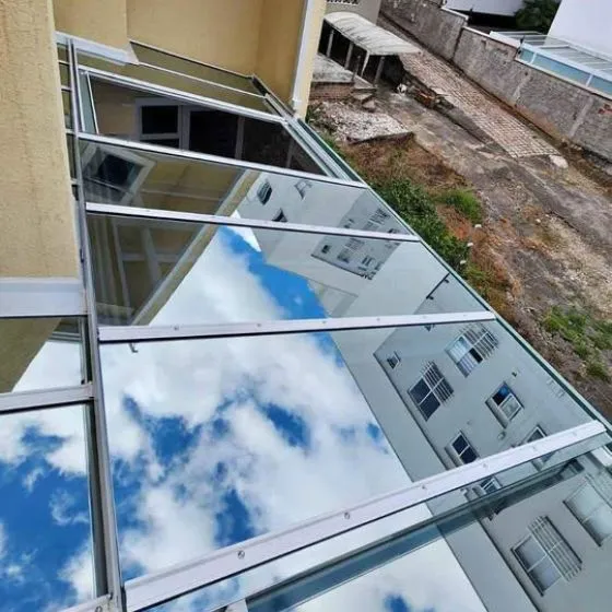 Toldo Correr Vidro em Capivari (SP) em restaurante - Toldos Forte